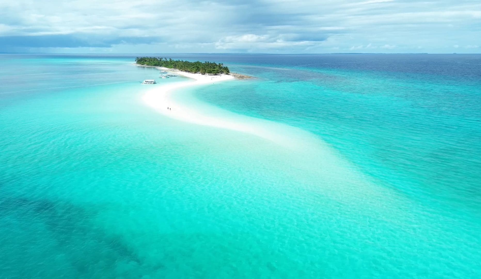 Panoramic view of Sambawan Island cluster, Biliran