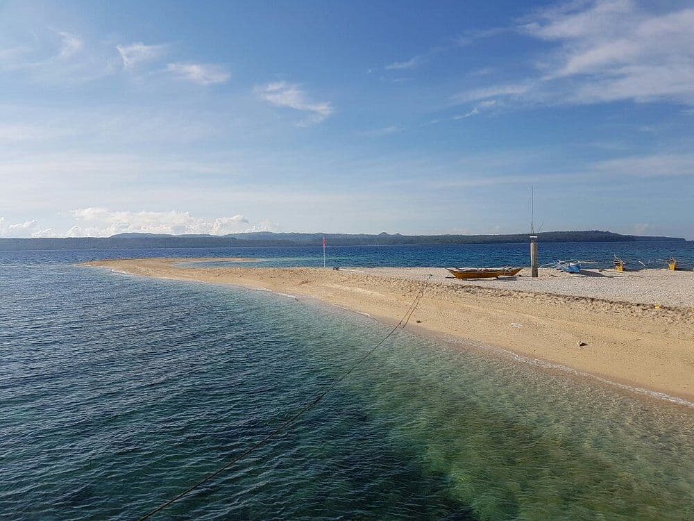 Panoramic view of Sambawan Island cluster, Biliran